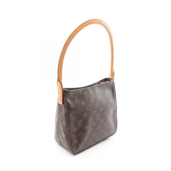 LOUIS VUITTON Brown Monogram Leather Looping MM Shoulder Bag - Picture 3 of 11